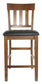 Ralene Upholstered Barstool (2/CN) Smyrna Furniture Outlet