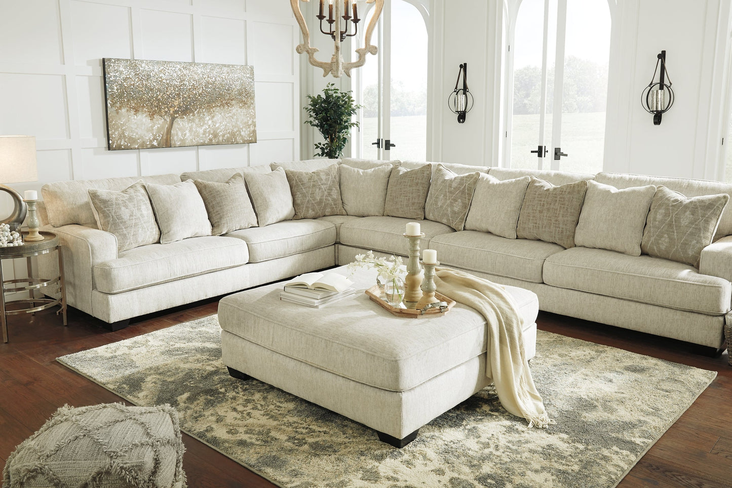Rawcliffe Oversized Accent Ottoman Smyrna Furniture Outlet