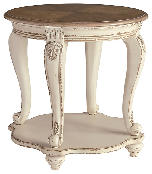Realyn Round End Table Smyrna Furniture Outlet
