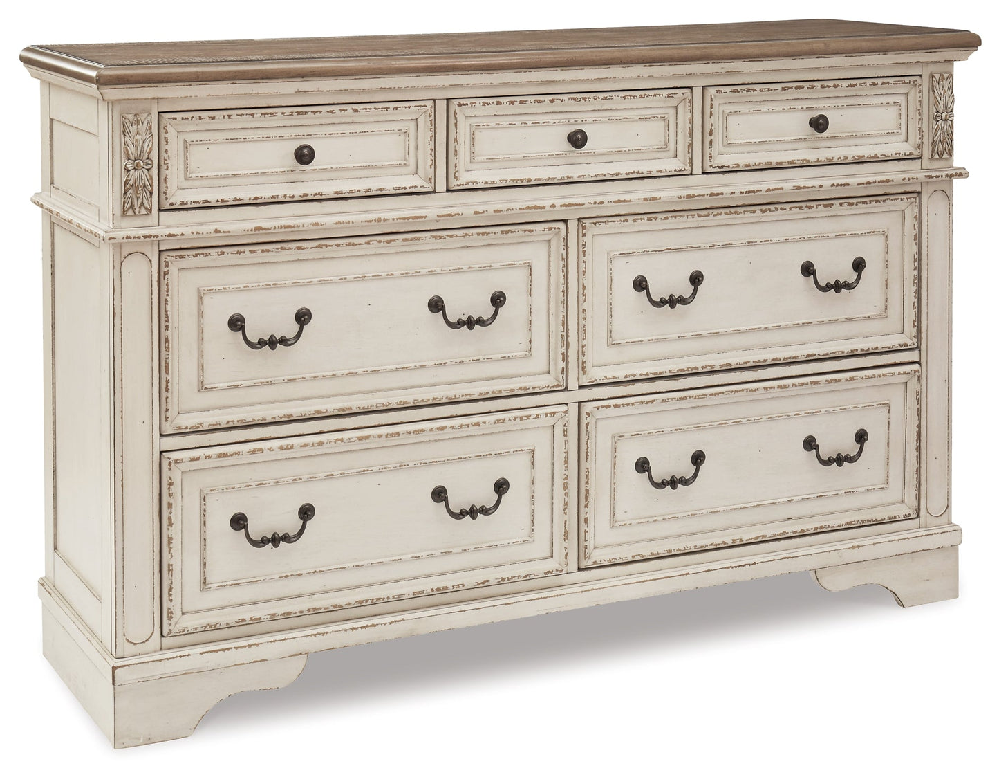 Realyn Twin Panel Bed with Dresser Smyrna Furniture Outlet