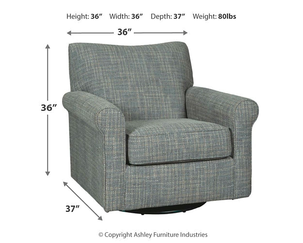 Renley Swivel Glider Accent Chair Smyrna Furniture Outlet