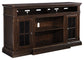 Roddinton XL TV Stand w/Fireplace Option Smyrna Furniture Outlet