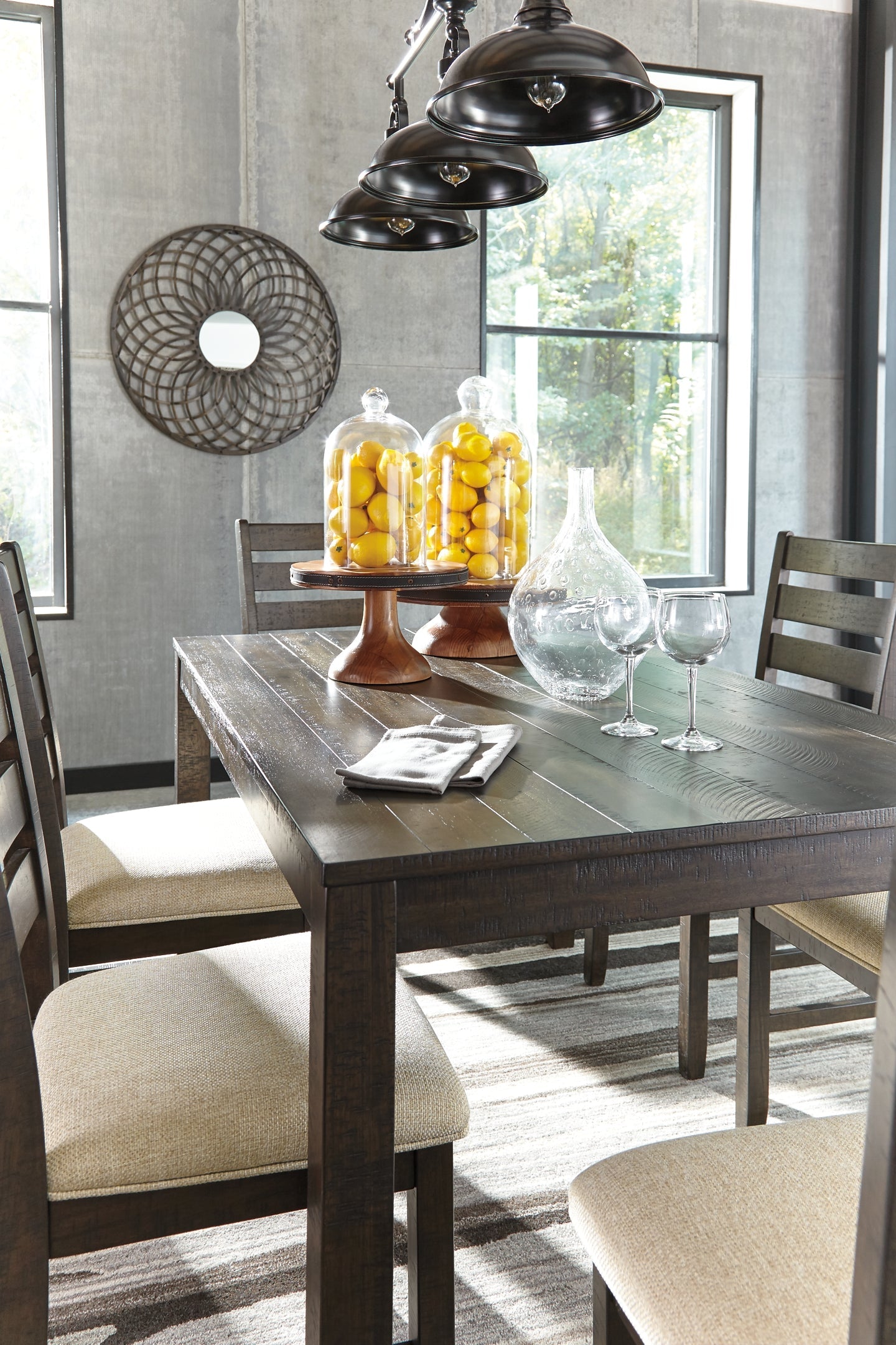 Rokane Dining Room Table Set (7/CN) Smyrna Furniture Outlet
