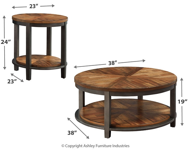 Roybeck Occasional Table Set (3/CN) Smyrna Furniture Outlet