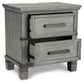 Russelyn Two Drawer Night Stand Smyrna Furniture Outlet