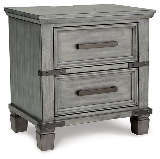 Russelyn Two Drawer Night Stand Smyrna Furniture Outlet