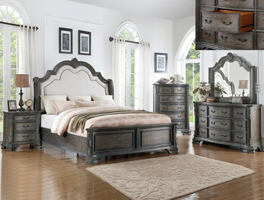 SHEFFIELD BEDROOM GROUP ANQ GREY Smyrna Furniture Outlet