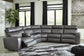 Samperstone 6-Piece Power Reclining Sectional Smyrna Furniture Outlet