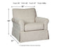 Searcy Swivel Glider Accent Chair Smyrna Furniture Outlet