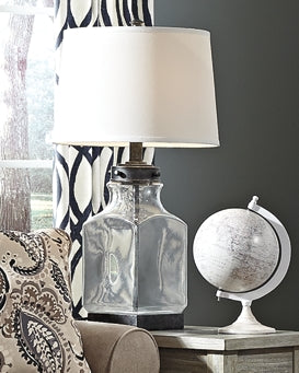 Sharolyn Glass Table Lamp (1/CN) Smyrna Furniture Outlet