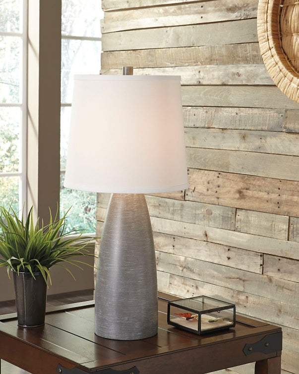 Shavontae Poly Table Lamp (2/CN) Smyrna Furniture Outlet