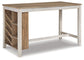 Skempton Counter Height Dining Table and 4 Barstools Smyrna Furniture Outlet