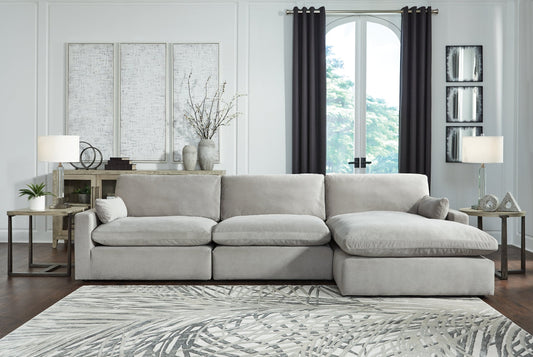 Sophie 3-Piece Sectional with Chaise Smyrna Furniture Outlet