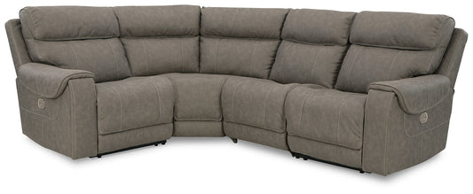 Starbot 4-Piece Power Reclining Sectional Smyrna Furniture Outlet