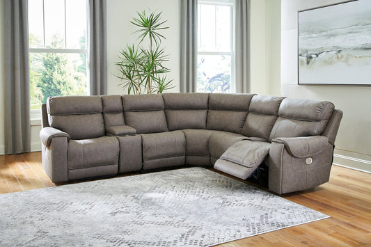 Starbot 6-Piece Power Reclining Sectional Smyrna Furniture Outlet