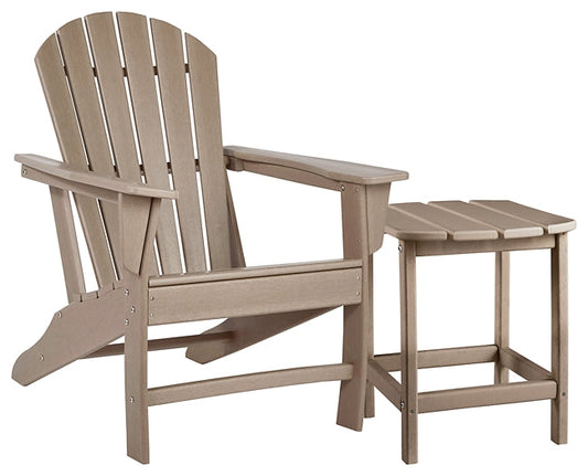 Sundown Treasure Outdoor Chair with End Table Smyrna Furniture Outlet