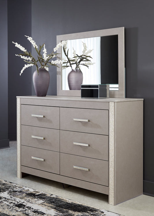 Surancha Dresser and Mirror Smyrna Furniture Outlet