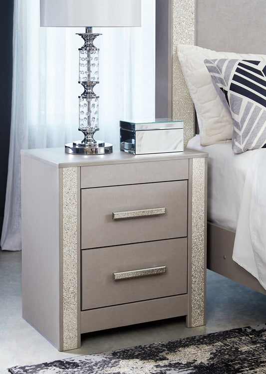 Surancha Two Drawer Night Stand Smyrna Furniture Outlet