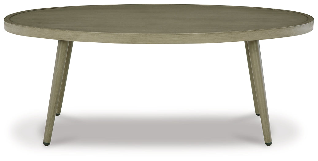 Swiss Valley Oval Cocktail Table Smyrna Furniture Outlet
