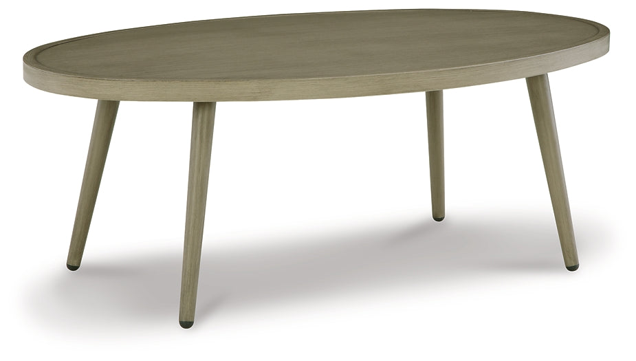 Swiss Valley Oval Cocktail Table Smyrna Furniture Outlet