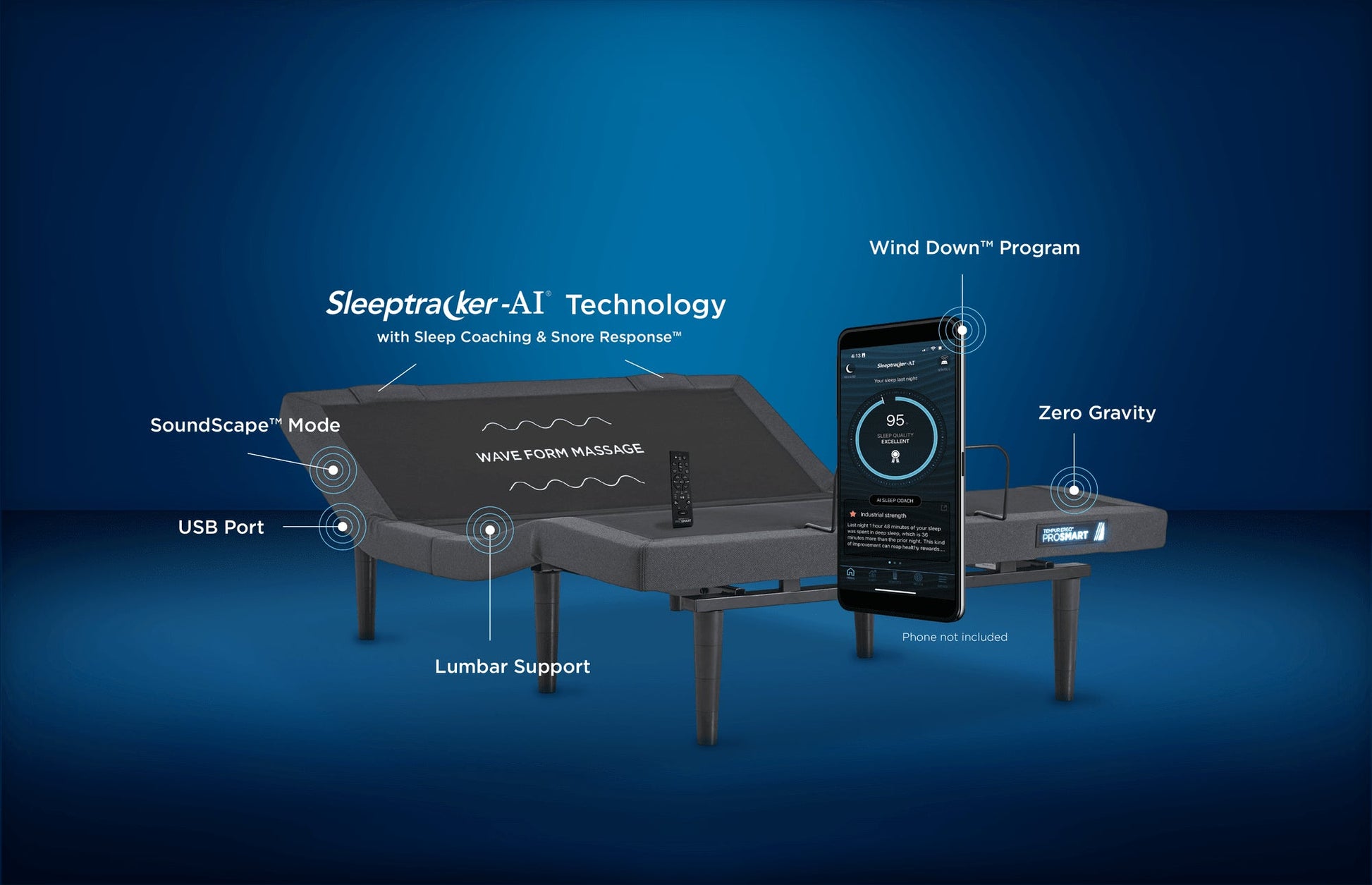 TEMPUR-Ergo® ProSmart® Base - King Smyrna Furniture Outlet