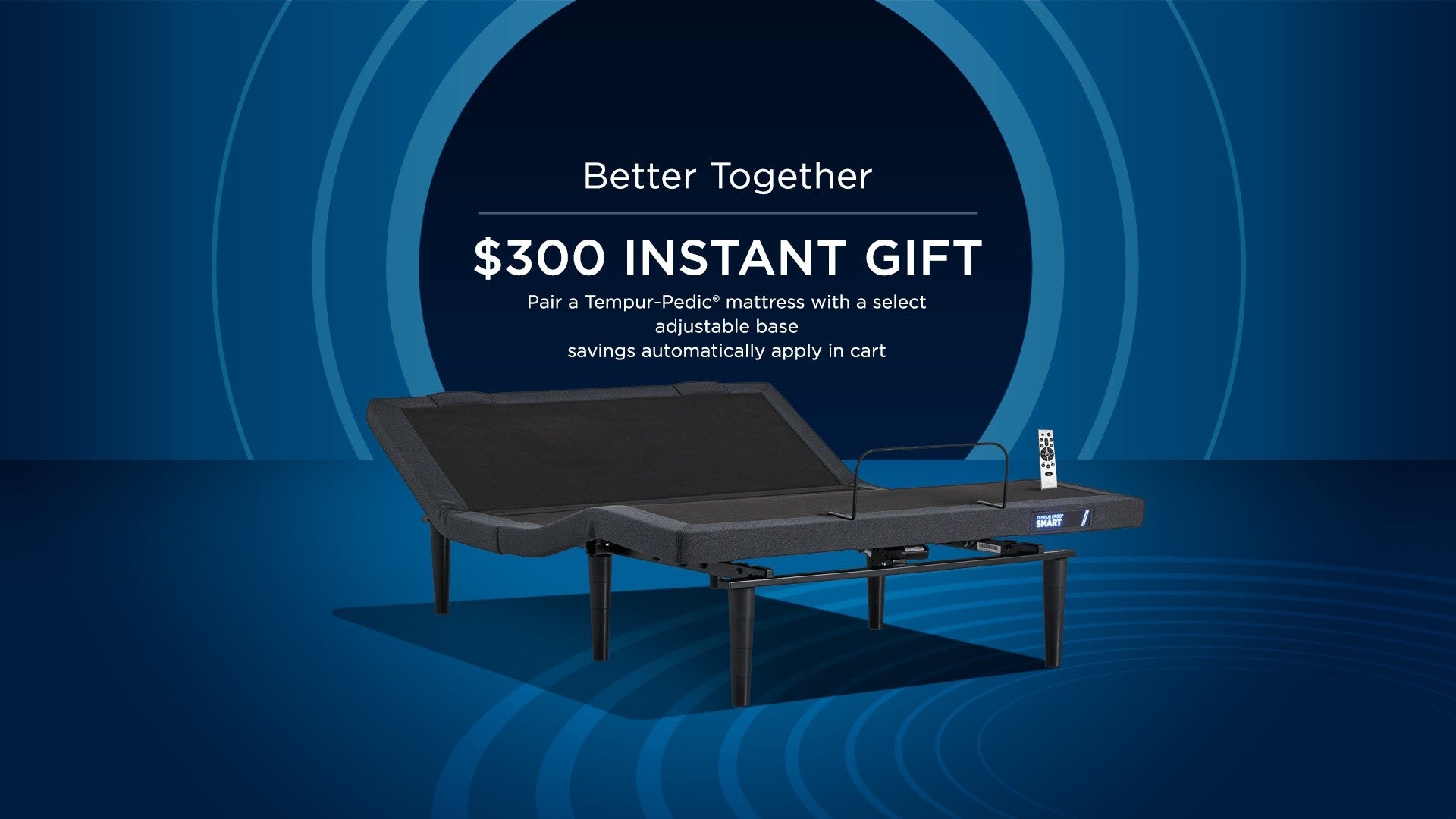 TEMPUR-Ergo® Smart Base - Split King Smyrna Furniture Outlet