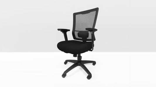 TEMPUR-Lumbar Support™ Office Chair (Black) Smyrna Furniture Outlet