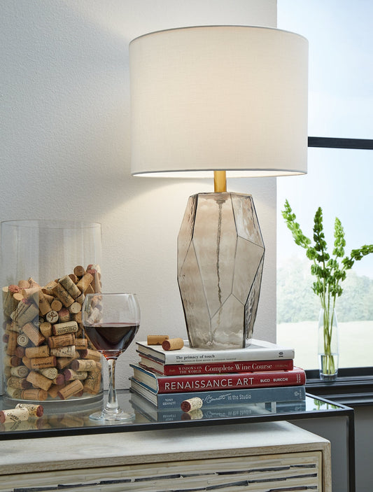 Taylow Glass Table Lamp (1/CN) Smyrna Furniture Outlet