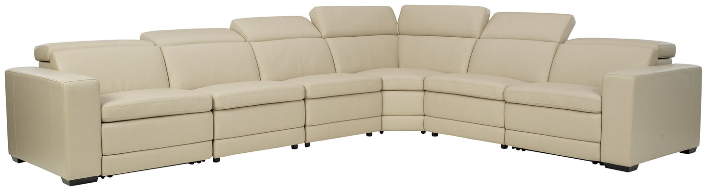 Texline 7-Piece Power Reclining Sectional Smyrna Furniture Outlet