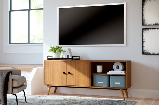 Thadamere Large TV Stand Smyrna Furniture Outlet