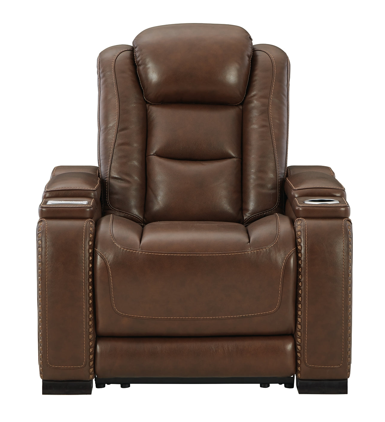 The Man-Den PWR Recliner/ADJ Headrest Smyrna Furniture Outlet