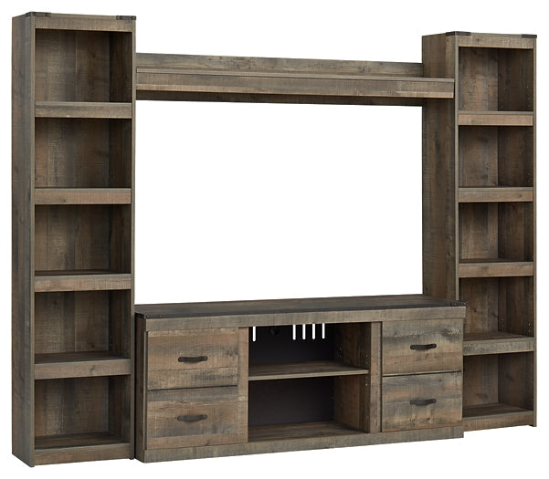Trinell 4-Piece Entertainment Center Smyrna Furniture Outlet