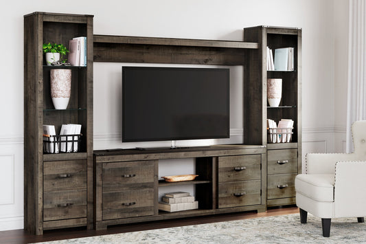 Trinell 4-Piece Entertainment Center Smyrna Furniture Outlet