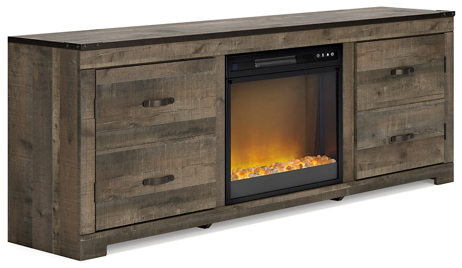 Trinell TV Stand with Electric Fireplace Smyrna Furniture Outlet