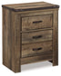 Trinell Two Drawer Night Stand Smyrna Furniture Outlet