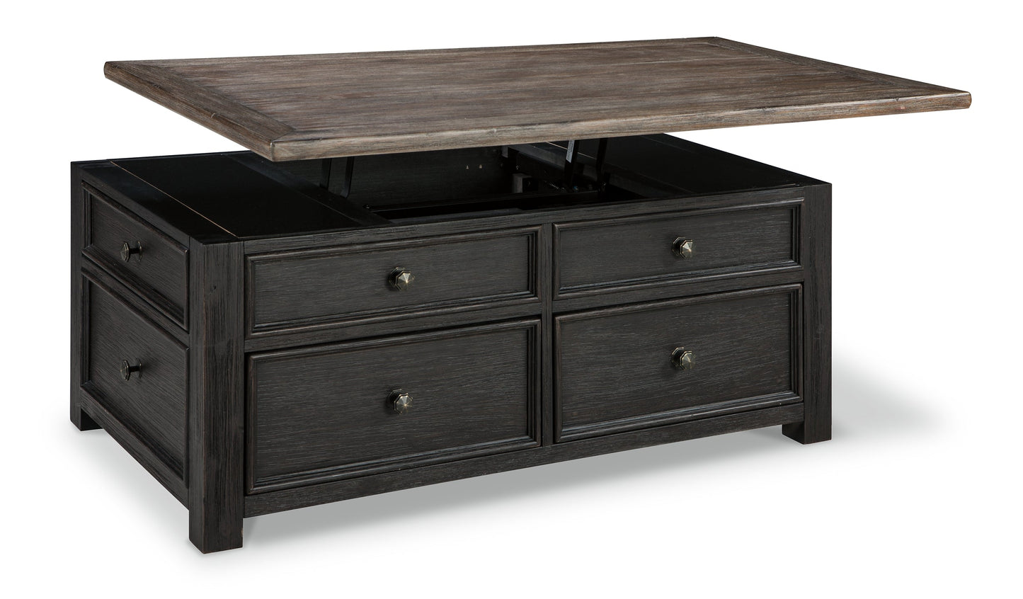 Tyler Creek Lift Top Cocktail Table Smyrna Furniture Outlet
