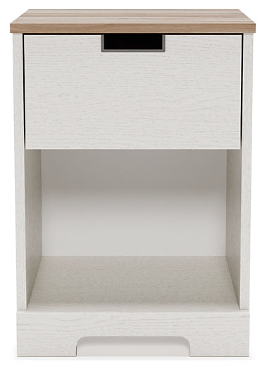 Vaibryn One Drawer Night Stand Smyrna Furniture Outlet