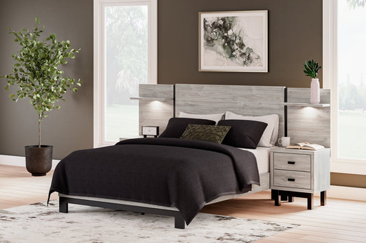 Vessalli Queen Panel Bed with Extensions Smyrna Furniture Outlet