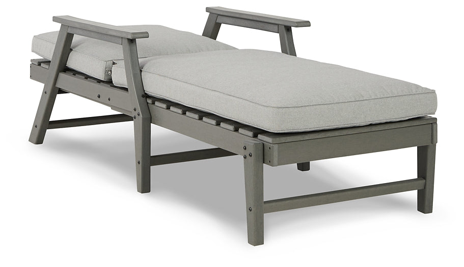 Visola Chaise Lounge with Cushion Smyrna Furniture Outlet