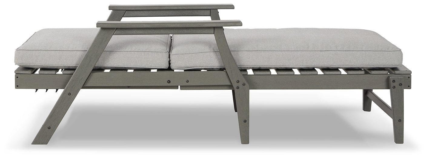 Visola Chaise Lounge with Cushion Smyrna Furniture Outlet