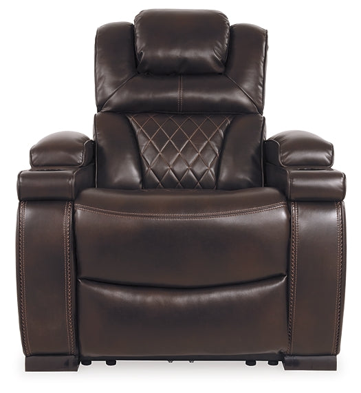 Warnerton PWR Recliner/ADJ Headrest Smyrna Furniture Outlet