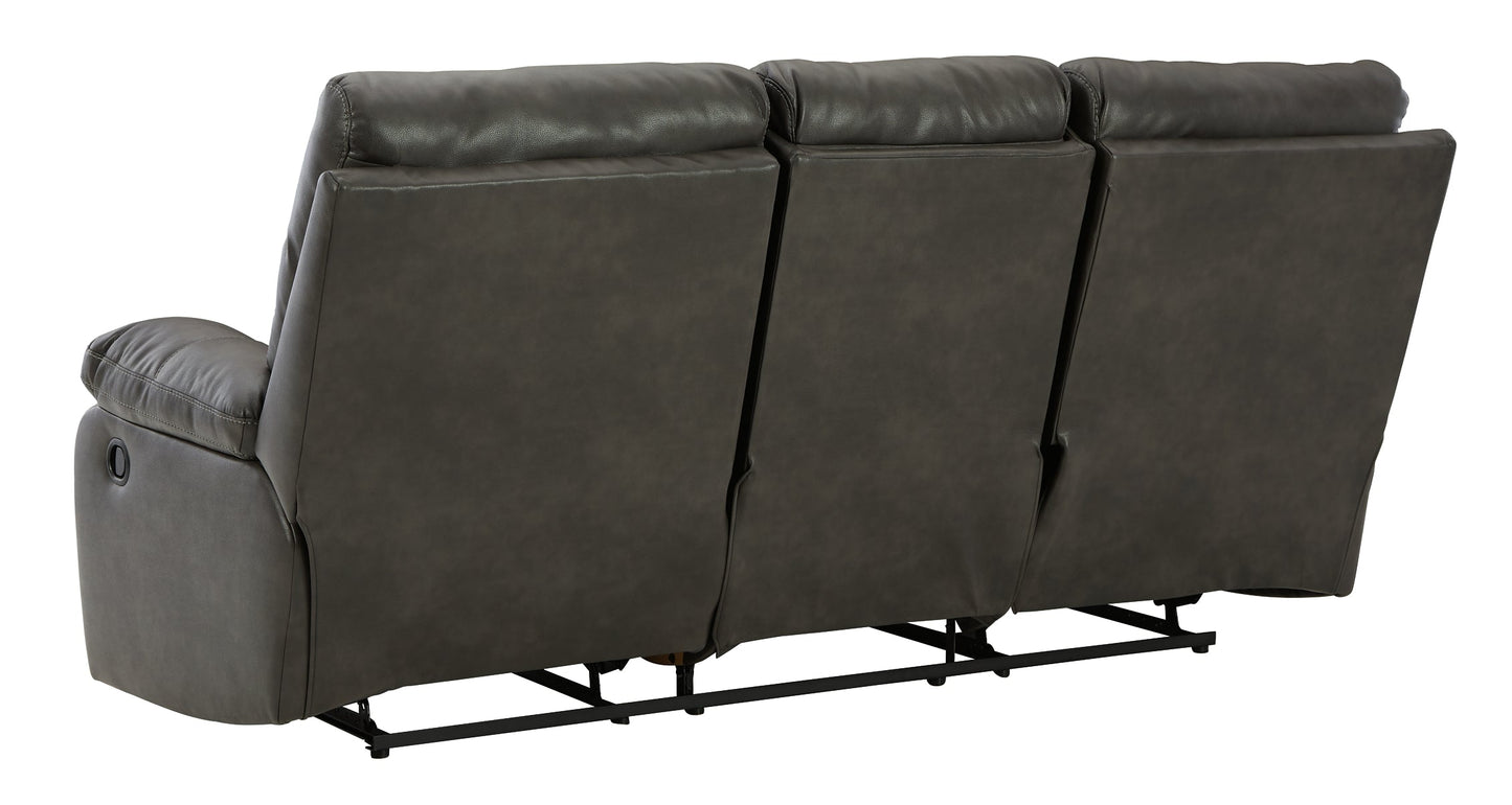 Willamen REC Sofa w/Drop Down Table Smyrna Furniture Outlet