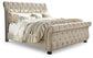 Willenburg Queen Upholstered Sleigh Bed Smyrna Furniture Outlet