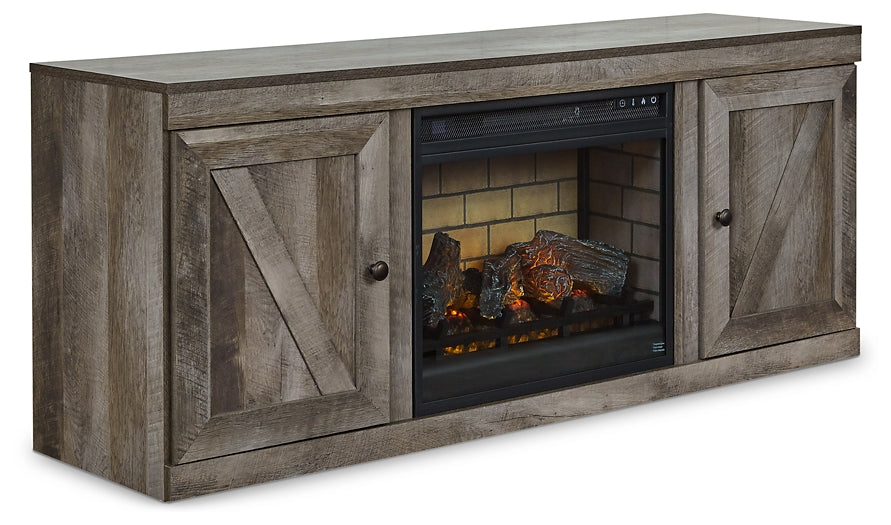 Wynnlow TV Stand with Electric Fireplace Smyrna Furniture Outlet