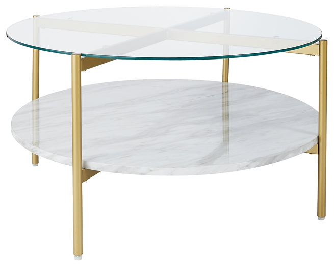 Wynora Round Cocktail Table Smyrna Furniture Outlet