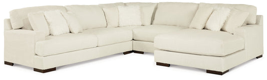 Zada 4-Piece Sectional with Chaise Smyrna Furniture Outlet