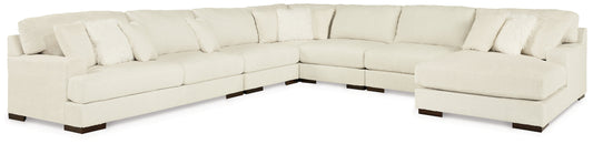 Zada 6-Piece Sectional with Chaise Smyrna Furniture Outlet