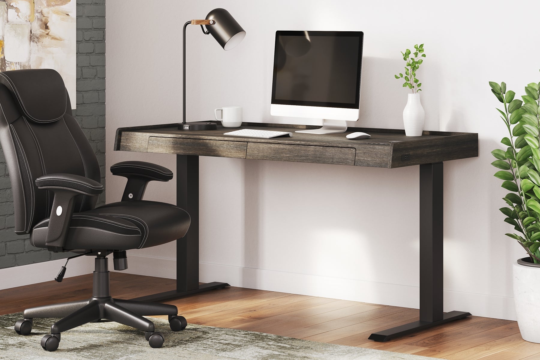 Zendex Adjustable Height Desk Smyrna Furniture Outlet