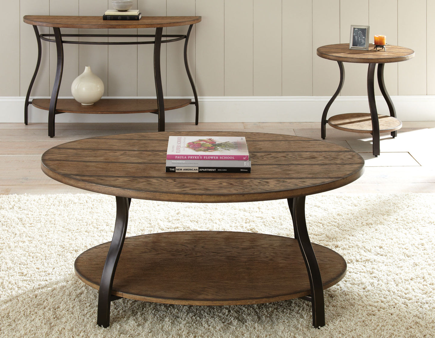 Denise, Oval End Table