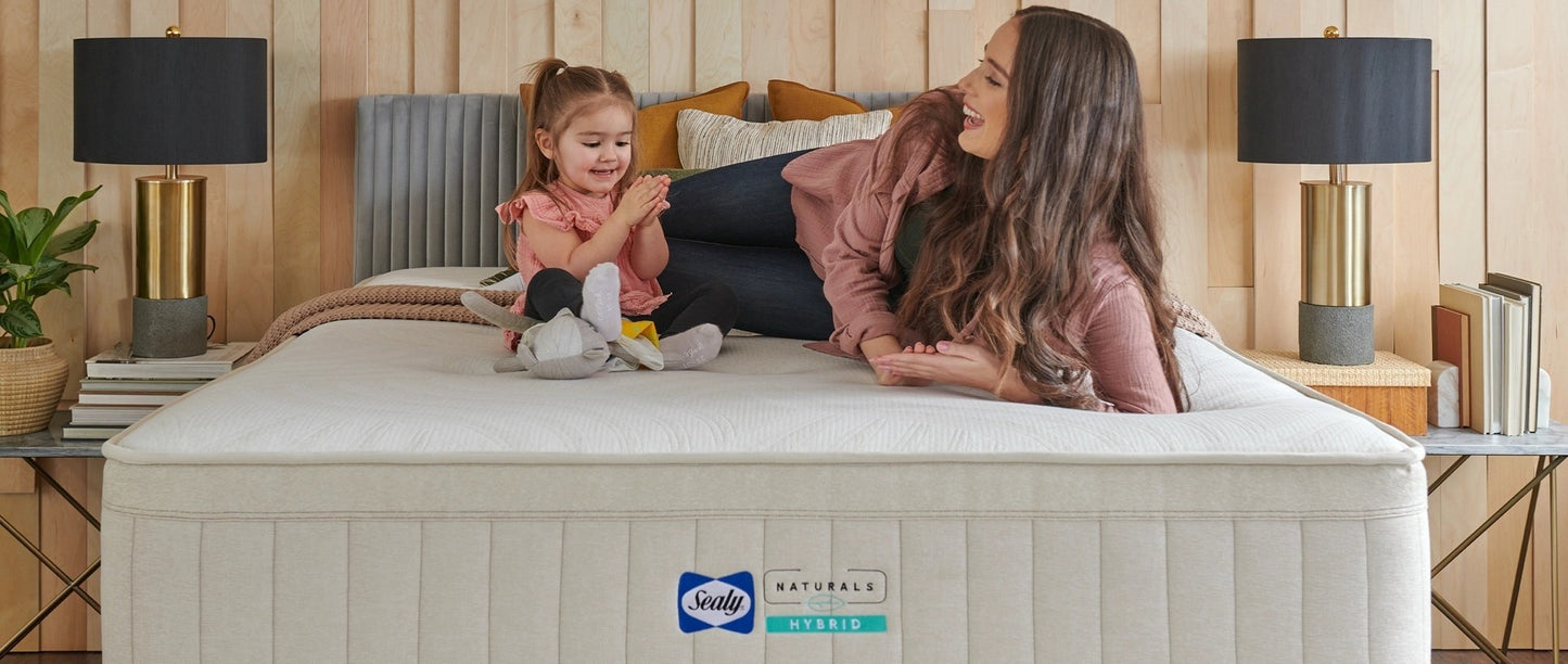 Sealy Naturals Hybrid Mattress - Firm - Split King